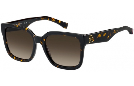 Gafas de Sol - Tommy Hilfiger - TH 2342/S - 086 (HA) DARK HAVANA // BROWN GRADIENT