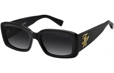 Gafas de Sol - Tommy Hilfiger - TH 2343/S - 807 (9O) BLACK // DARK GREY GRADIENT