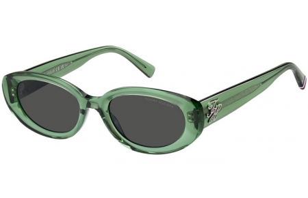 Gafas de Sol - Tommy Hilfiger - TH 2344/S - 1ED (IR) GREEN // GREY