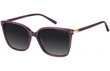 Gafas de Sol - Tommy Hilfiger - TH 2349/S - LHF (9O) BURGUNDY // DARK GREY GRADIENT