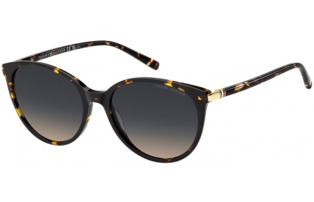 Gafas de Sol - Tommy Hilfiger - TH 2350/S - 086 (I4) DARK HAVANA // BLUE GRADIENT PEACH