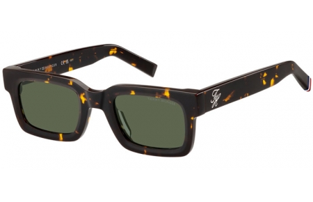 Gafas de Sol - Tommy Hilfiger - TH 2368/S - 086 (QT) DARK HAVANA // GREEN