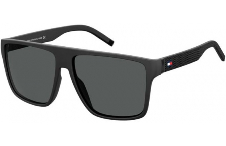 Gafas de Sol - Tommy Hilfiger - TH 1717/S - 003 (IR) MATTE BLACK // GREY