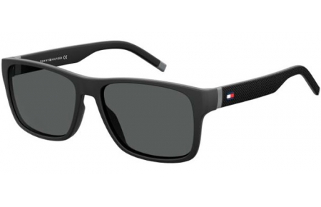 Gafas de Sol - Tommy Hilfiger - TH 1718/S - 08A (IR) BLACK GREY // GREY