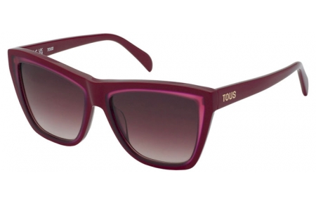 Lunettes de soleil - Tous - STOC25V - 08LA  SHINY BORDEAUX // BROWN GRADIENT