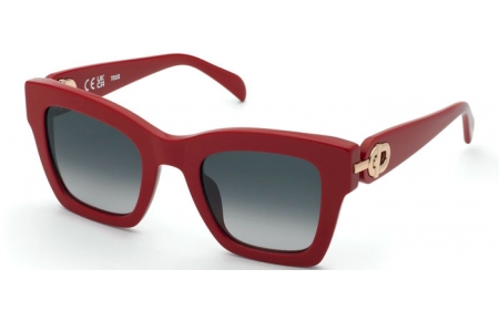 Lunettes de soleil - Tous - STOC42 - 06Y6  SHINY RED // SMOKE GRADIENT SMOKE