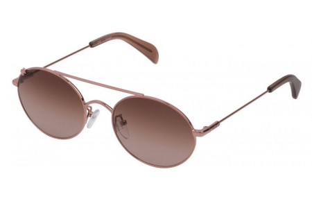 Sunglasses - Tous - STO386 - 0R15  SHINY PEACH PINK // BROWN GRADIENT