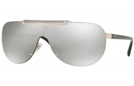 Gafas de Sol - Versace - VE2140 - 10006G SILVER // LIGHT GREY MIRROR SILVER