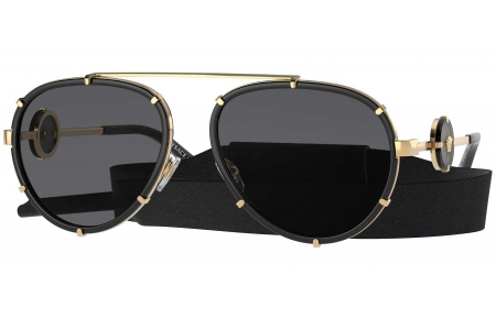Gafas de Sol - Versace - VE2232 - 143887 BLACK // DARK GREY