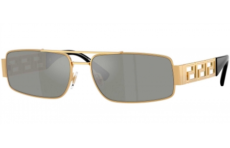 Gafas de Sol - Versace - VE2257 - 100230  GOLD // GREEN MIRROR SILVER