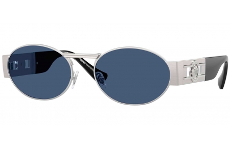 Gafas de Sol - Versace - VE2264 - 100080  SILVER // DARK BLUE