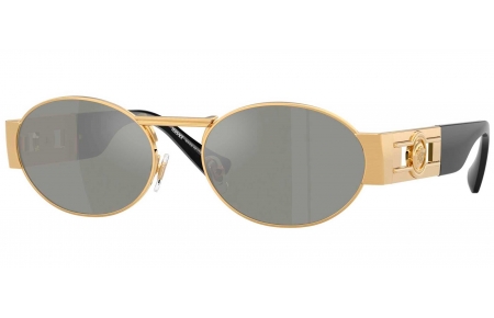 Gafas de Sol - Versace - VE2264 - 100230  GOLD // GREEN MIRROR SILVER