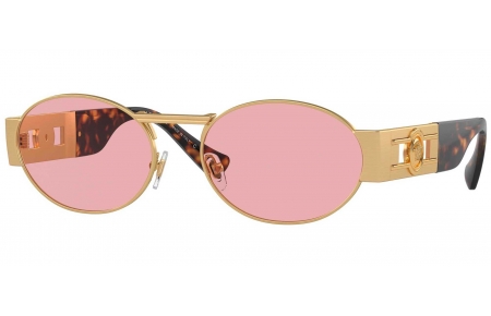 Gafas de Sol - Versace - VE2264 - 100284  MATTE GOLD // LIGHT VIOLET