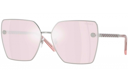 Gafas de Sol - Versace - VE2270D - 10007V  SILVER // PINK MIRROR WHITE