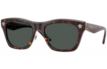 Gafas de Sol - Versace - VE2272 - 108/87 HAVANA // DARK GREY