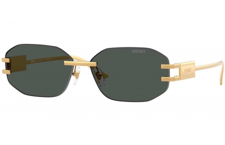 Gafas de Sol - Versace - VE2274 - 100287  GOLD // DARK GREY