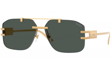 Gafas de Sol - Versace - VE2275 - 100287  GOLD // DARK GREY