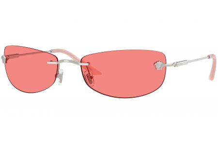 Gafas de Sol - Versace - VE2279 - 100084  SILVER // PINK