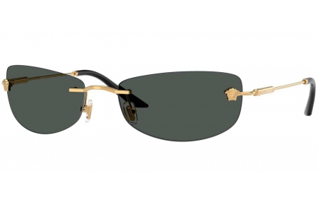 Gafas de Sol - Versace - VE2279 - 100287  GOLD // DARK GREY