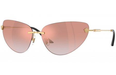 Gafas de Sol - Versace - VE2281 - 10026F  GOLD // PINK GRADIENT MIRROR