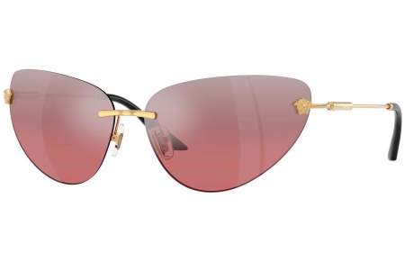 Gafas de Sol - Versace - VE2281 - 10027E  GOLD // PINK GRADIENT MIRROR SILVER