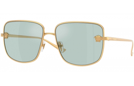 Gafas de Sol - Versace - VE2282 - 10029C  GOLD // SKY BLUE FLASH SILVER