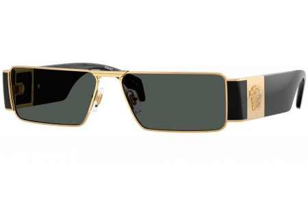 Gafas de Sol - Versace - VE2286 - 100287  GOLD // DARK GREY