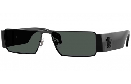 Gafas de Sol - Versace - VE2286 - 100987  BLACK // DARK GREY