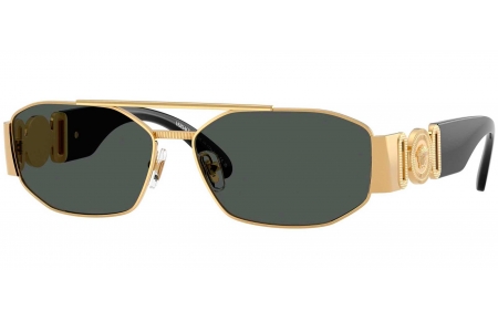 Gafas de Sol - Versace - VE2287 - 100287  GOLD // DARK GREY