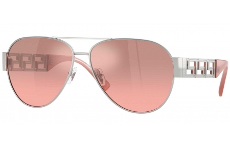 Gafas de Sol - Versace - VE2289 - 10017E  SILVER // PINK MIRROR SILVER