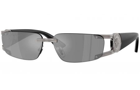 Gafas de Sol - Versace - VE2291 - 10006G  GUNMETAL // GREY MIRROR SILVER