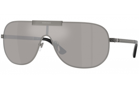 Gafas de Sol - Versace - VE2293 - 10016G  GUNMETAL // LIGHT GREY SILVER MIRROR