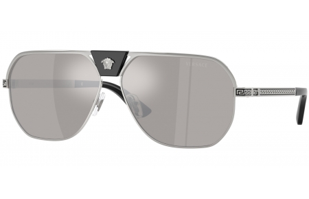 Gafas de Sol - Versace - VE2294 - 10006G  SILVER // LIGHT GREY SILVER MIRROR