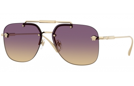 Gafas de Sol - Versace - VE2296 - 125270  PALE GOLD // VIOLET GRADIENT YELLOW