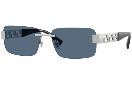 Gafas de Sol - Versace - VE2298 - 100180  SILVER // DARK BLUE