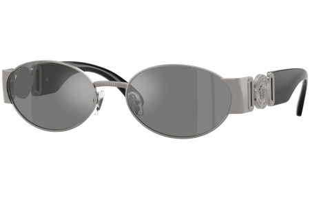Gafas de Sol - Versace - VE2299 - 10016G  GUNMETAL // GREY SILVER MIRROR