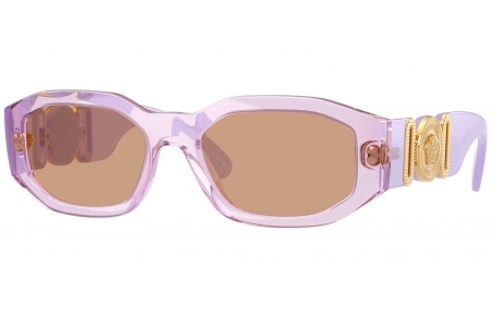 Gafas de Sol - Versace - VE4361 - 552663  TRANSPARENT LAVENDER // LIGHT BROWN