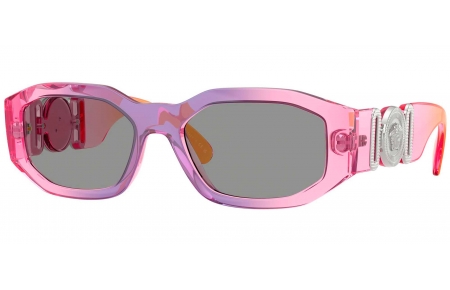 Gafas de Sol - Versace - VE4361 - 5537/1  VIOLET PINK ORANGE GRADIENT // GREY