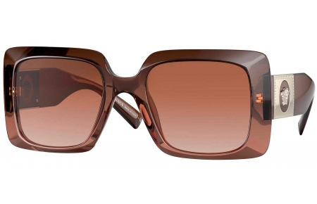 Gafas de Sol - Versace - VE4405 - 533213 TRANSPARENT BROWN GRADIENT // BROWN GRADIENT