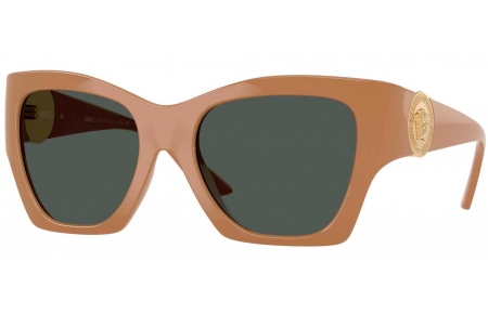 Gafas de Sol - Versace - VE4452 - 551787  PLAIN CAMEL // DARK GREY