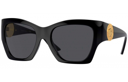 Gafas de Sol - Versace - VE4452 - GB1/87  BLACK // DARK GREY