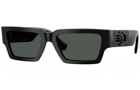 Gafas de Sol - Versace - VE4459 - 536087  BLACK // DARK GREY