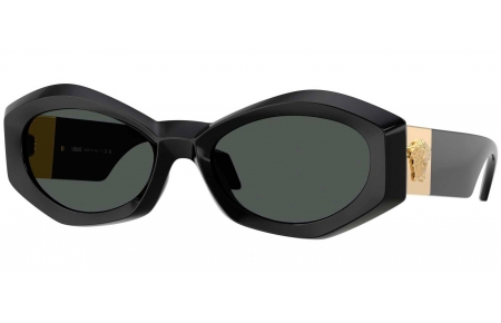 Gafas de Sol - Versace - VE4466U - GB1/87 BLACK // DARK GREY