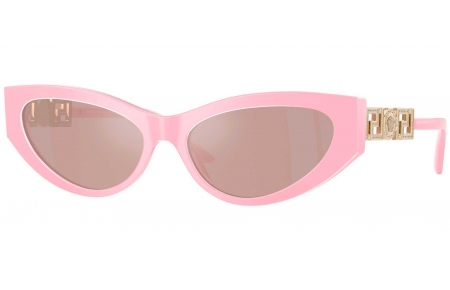 Gafas de Sol - Versace - VE4470B - 5473/5 PEARL PASTEL PINK // LIGHT PINK MIRROR SILVER