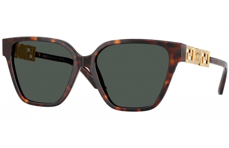 Gafas de Sol - Versace - VE4471B - 108/87 HAVANA // DARK GREY