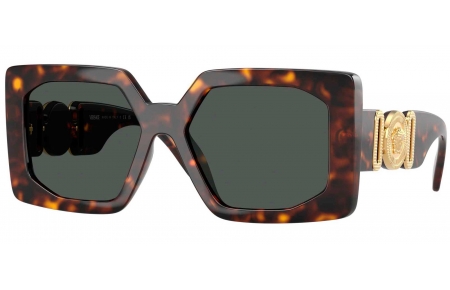 Gafas de Sol - Versace - VE4478U - 108/87 HAVANA // DARK GREY