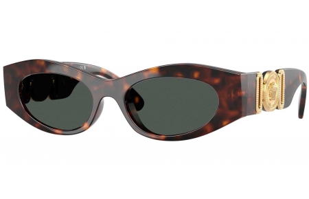 Gafas de Sol - Versace - VE4480U - 108/87 HAVANA // DARK GREY