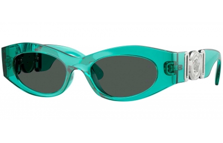 Gafas de Sol - Versace - VE4480U - 552987  OPAL GREEN // DARK GREY