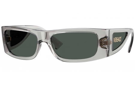 Gafas de Sol - Versace - VE4482 - 530587  TRANSPARENT GREY // DARK GREY