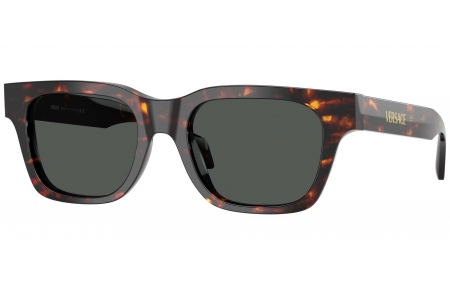 Gafas de Sol - Versace - VE4486 - 550987  HAVANA // DARK GREY